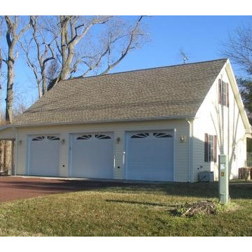 Garage with Apartment above