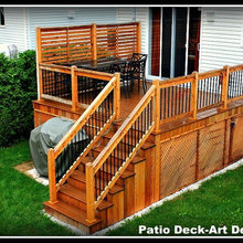 Deck privacy screening
