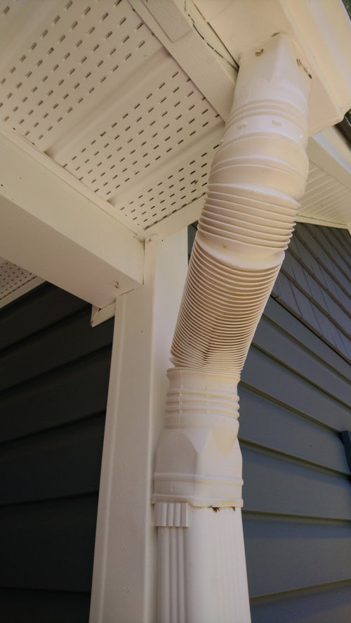 Help with Unusual Gutter Elbow Solution