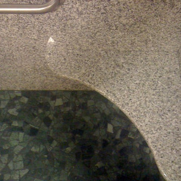Holl Project - Bianco Sardo Slab Shower