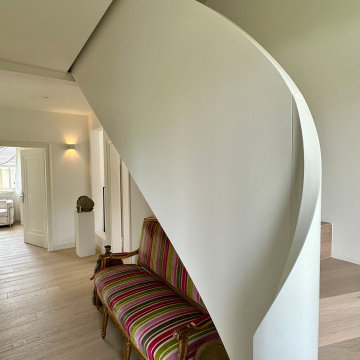 Gewendelte Treppe mit Krümmling in Stuttgart