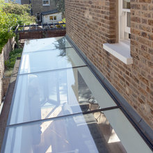 glass topped extension