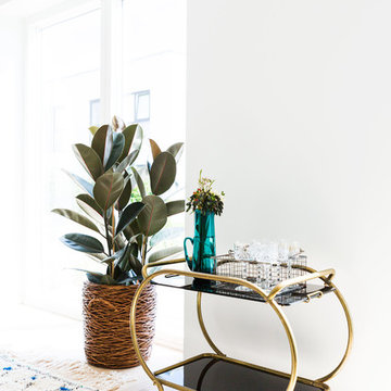 Komplet styling af projektsalgs rækkehus