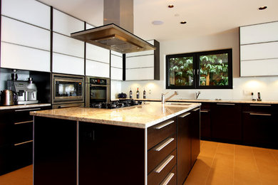Inspiration for a contemporary kitchen remodel in Vancouver