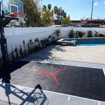 SNAPSPORTS - Backyard Mini Basketball Court
