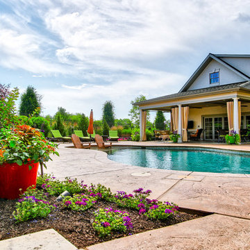 Custom Pool and Patio Brownstown PA Project