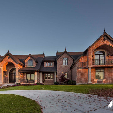 Contemporary Utah Brick Home