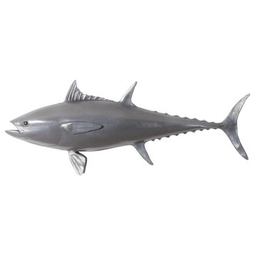 Bluefin Tuna Fish, Polished Aluminum