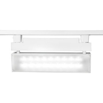 WAC Lighting Wall Washer LED 3000K in White for H Track