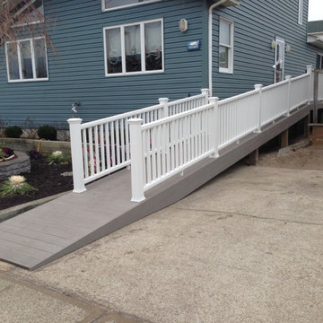 Trex Transcends Gravel Path/ Breezy Point Handicap Ramp