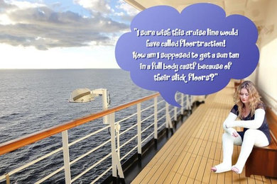 Slip and Slide Your Way to the Infirmary on Carnival Cruise Lines?