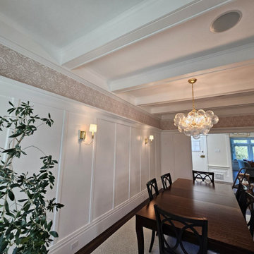 Wallpaper installation Dining Room in Greeley