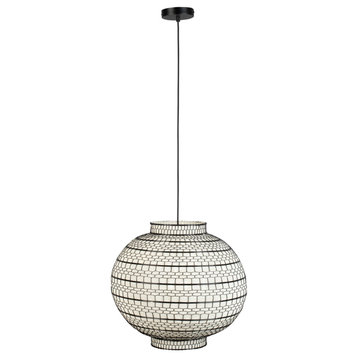 Round Lantern Pendant Lamp | Dutchbone Ming, Medium