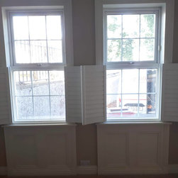 Tier on tier shutters and caf&eacute; style shutters installed in Drumcondra, Dublin 7. - Products