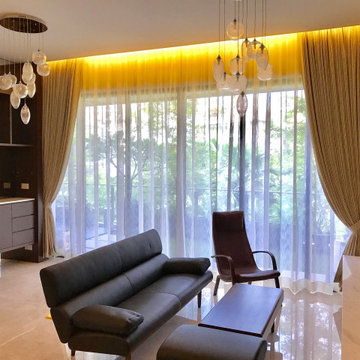 Curtains, Blinds, Wallpaper