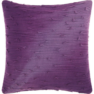 Allegria Recycled Jersey Throw Pillow, Jewel