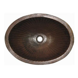 Copper Oval Sinks - Bathroom Sinks