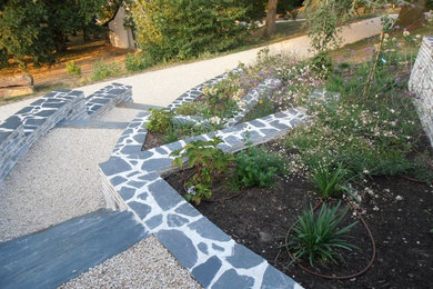 Aménagement d'un jardin classique.