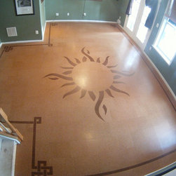 Customer Installation - Sun Mosaic - Cork Flooring