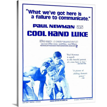 "Cool Hand Luke (1967)" Wrapped Canvas Art Print, 24"x30"x1.5"