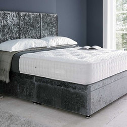 Luna Fabric Ottoman Bed - Divan Beds
