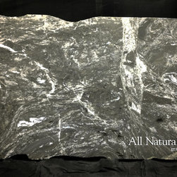 All Natural Stone - Brass Blue Granite Slab - Kitchen Countertops