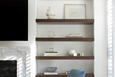 Inspiration for a contemporary living room remodel in Los Angeles