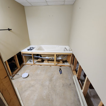 Basement Finish with bathroom