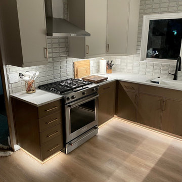 Calcutta Gold Silestone Kitchen PDX