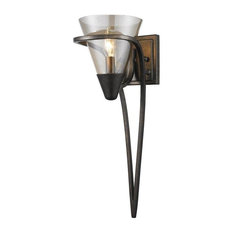 Golden Olympia 1-LT Wall Sconce 1648-1W BUS - Burnt Sienna