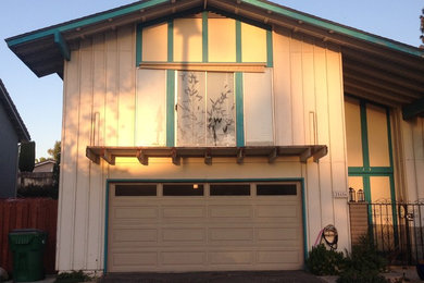 Craftsman exterior home idea in Orange County