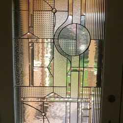 Hall door close-up - Stained Glass Panels
