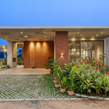 Night architectural view