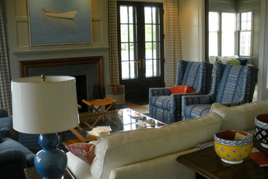 Family room photo in Boston