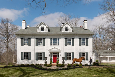 Elegant exterior home photo in Louisville