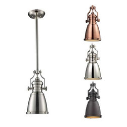 Restoration 8" Mini-Pendant - Pendant Lighting