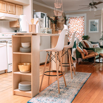 My Houzz: Modern, Eclectic Style in a Washington, D.C., Rental