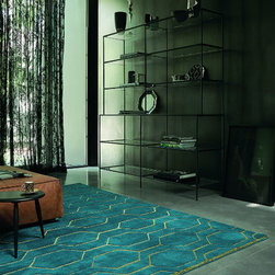 Arris Teal - Area Rugs