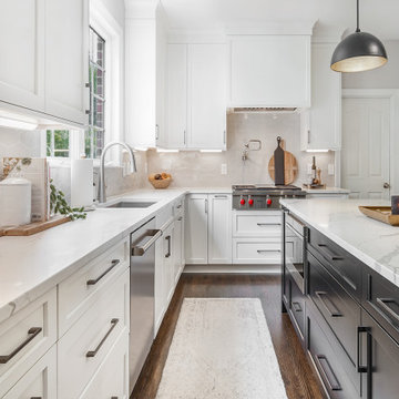 Transitional Kitchen & Bar Remodel Charlotte, NC | Reico