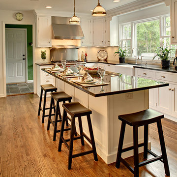 White Kitchen in Basking Ridge