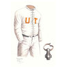 Original Art of the NCAA 1892 Tennessee Volunteers Uniform