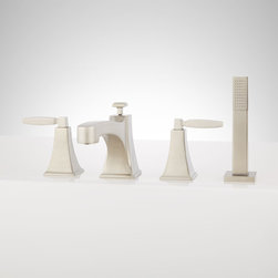ANNELLA ROMAN TUB FAUCET AND HAND SHOWER - Tub And Shower Faucet Sets