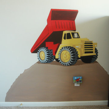 Construction Mural - Boys Room