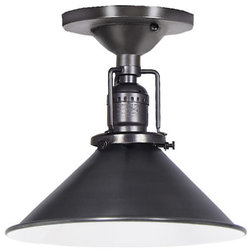 Industrial Flush-mount Ceiling Lighting by JVI DESIGNS