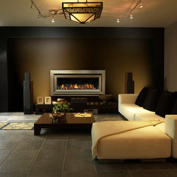 Escea - DL1100 Gas Fireplace - Indoor Fireplaces