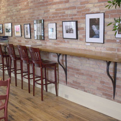 Coffee Shop Bar and Table - Bar Stools And Counter Stools