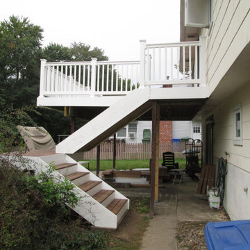 Deck rebuild with Trex Basic
