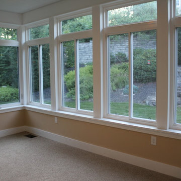 Outdoor Deck and Converted Sunroom