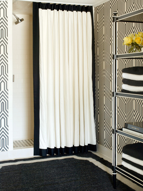 Decorating With Shower Curtains Houzz