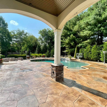 Backyard Pool Deck